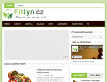 Tablet Screenshot of fittyn.cz